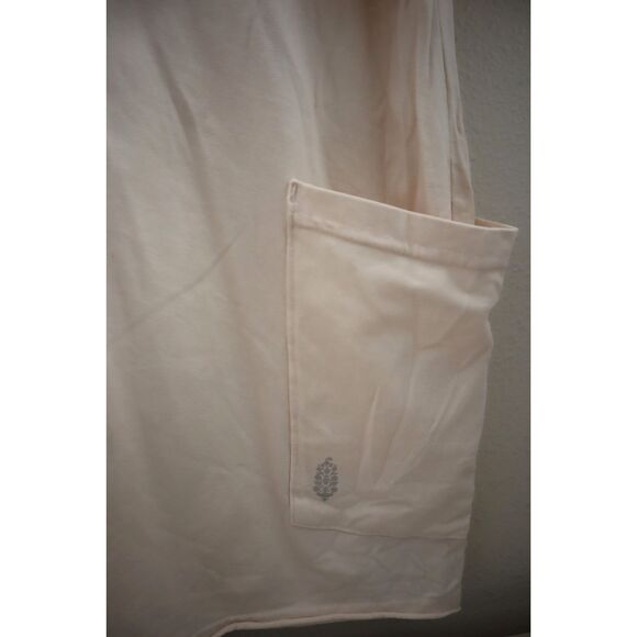 Free People Movement OB1882045 Women's Sz S Blush/Light Pink Hot Shot Tee Romper - Picture 3 of 5